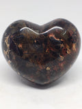 Harlequin Jasper Puff Heart # 37 - 45mm
