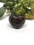 Harlequin Jasper Puff Heart # 37 - 45mm