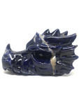 Sodalite Dragon Skull #405