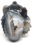 Agate Geode Tiger Head #407