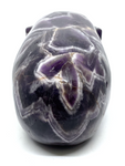 Chevron Amethyst Alien Skull #414