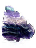 Rainbow Fluorite Leaf #424