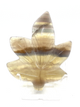 Yellow Fluorite Leaf #425