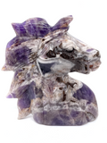 Chevron Amethyst Horse #436