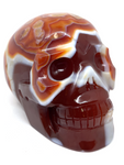 Red Agate Skull #438
