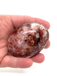 Fire Quartz Palm Stone #43