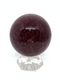 Clear Quartz & Strawberry Quartz Sphere #450 - 5.1cm