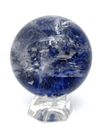 Clear Quartz & Sodalite Sphere #456 - 6cm