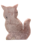 Pink Amethyst Cat #468