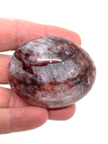 Fire Quartz Palm Stone #46