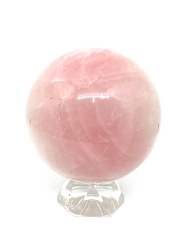 Rose Quartz Sphere #482 - 6.5cm