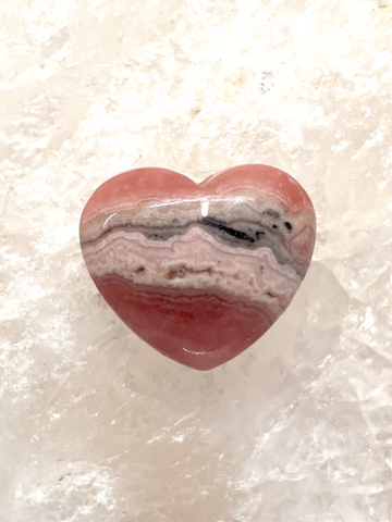 Rhodochrosite Heart #488 - 1.7cm