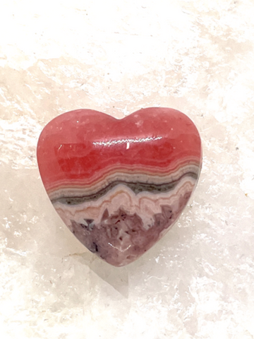 Rhodochrosite Heart #490 - 1.6cm