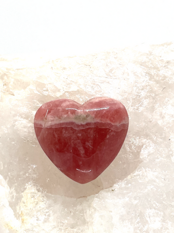 Rhodochrosite Heart #491 - 1.8cm