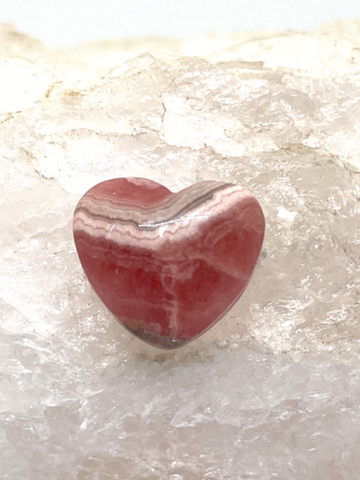 Rhodochrosite Heart #494 - 1.7cm