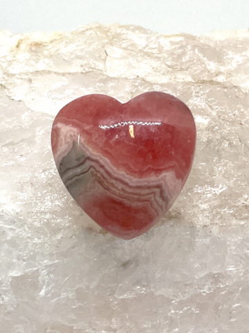 Rhodochrosite Heart #495 - 1.6cm