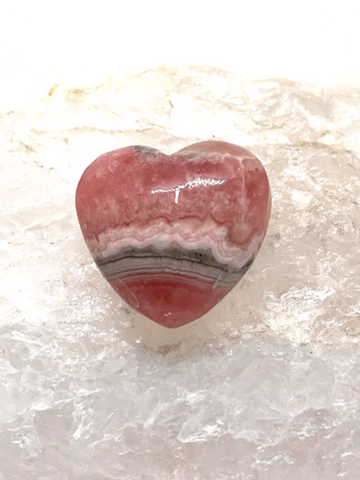 Rhodochrosite Heart #496 - 1.6cm