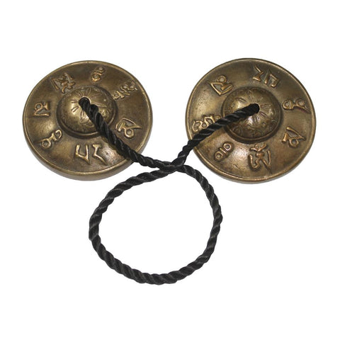 5 cm Mantra Brass Tingsha
