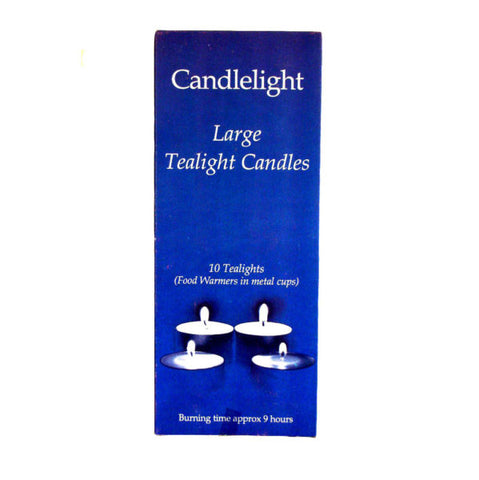 5 Hour Tealight Candles - 10 pack
