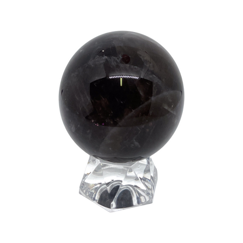 Black Rose Quartz Sphere #71 - 5cm