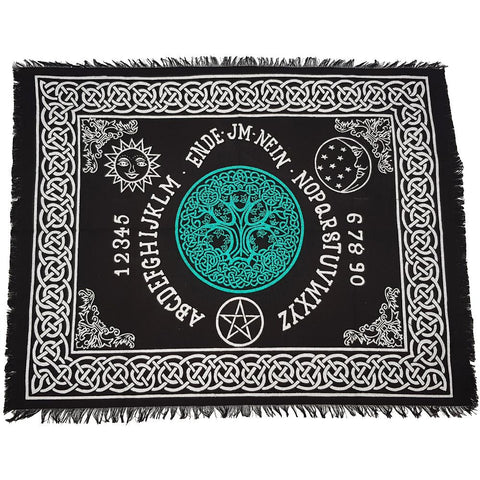 Celtic Spirit Board with Tree Of Life Altar Cloth