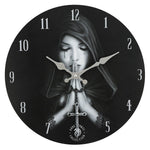 'Gothic Prayer' Wall Clock - Anne Stokes