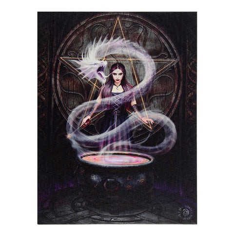 'The Summoning' Canvas Plaque - Anne Stokes