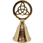 Triquetra Brass Bell 9.5cm