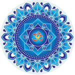Sunseal Blue Om Mandala