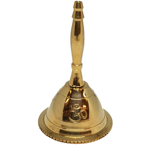 Om Brass Bell 7cm x 4cm