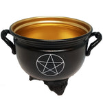 Pentacle Metal Cauldron 10cm