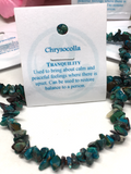 Chrysocolla Chip Bracelet