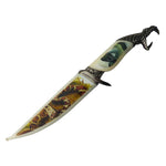 Snake Bowie Knife - 35cm