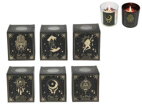 Esoteric Manifestation Candles - 6 assorted