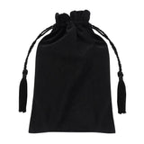 Black 'Tarot Readings' Drawstring Pouch