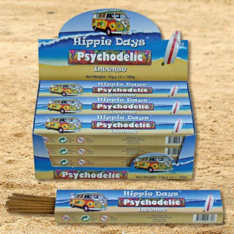 Hippie Days Psychodelic Incense Sticks