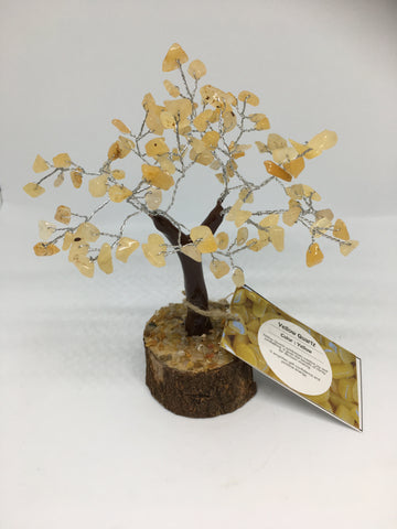 Golden Quartz Wish Tree