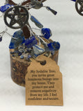 Sodalite (with Pentacles) Protection Gem Tree