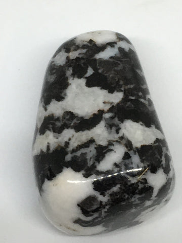 Zebra Marble Jumbo Tumble Stone