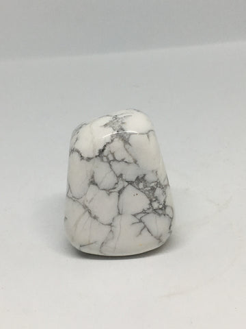White Howlite Jumbo Tumble Stone