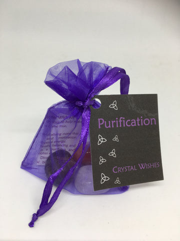 Purification Crystal Wish Bag