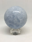 Blue Calcite Sphere # 50