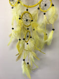 Yellow Dream Catcher 9cm