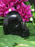 Black Obsidian Skull 45mm - #110