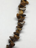 Tigers Eye Chip Necklace 90cm
