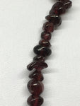 Garnet Chip Necklace 90cm