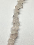 Rose Quartz Chip Necklace 90cm