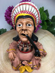 Smoking Native Indian Cone Burner