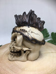 Smoking Skull Head Cone Burner
