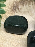 Green Goldstone Tumble Stones